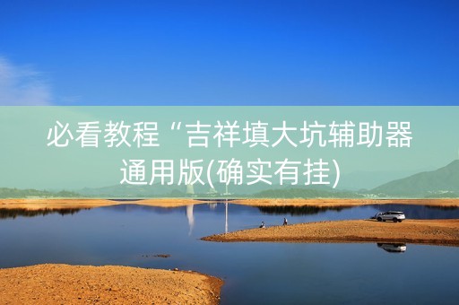必看教程“吉祥填大坑辅助器通用版(确实有挂)