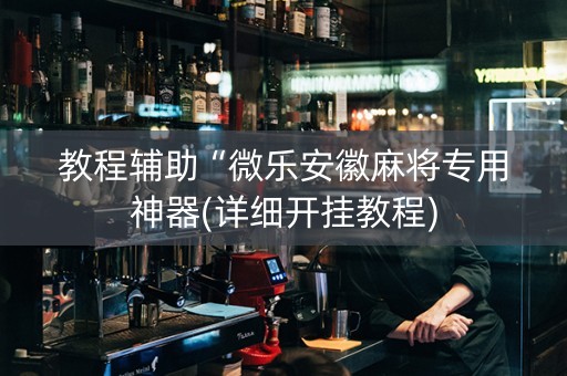 教程辅助“微乐安徽麻将专用神器(详细开挂教程)