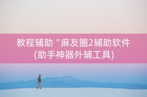 教程辅助“麻友圈2辅助软件(助手神器外辅工具)