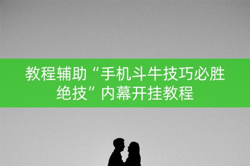 教程辅助“手机斗牛技巧必胜绝技”内幕开挂教程