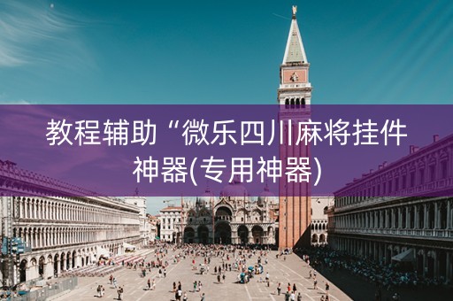 教程辅助“微乐四川麻将挂件神器(专用神器)