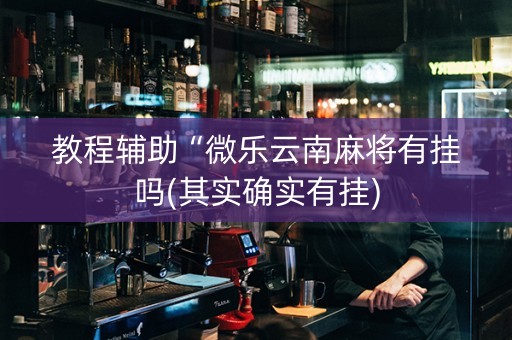 教程辅助“微乐云南麻将有挂吗(其实确实有挂)
