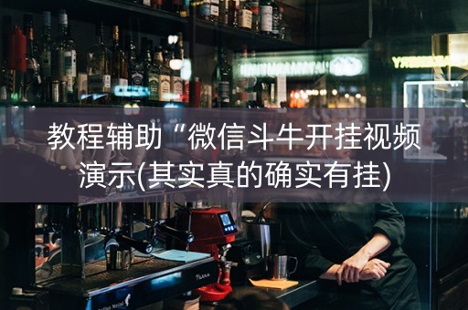 教程辅助“微信斗牛开挂视频演示(其实真的确实有挂)