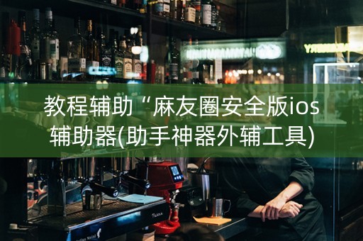 教程辅助“麻友圈安全版ios辅助器(助手神器外辅工具)