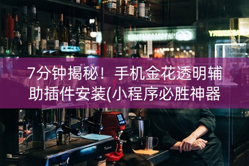 7分钟揭秘！手机金花透明辅助插件安装(小程序必胜神器)