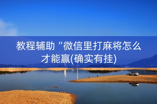 教程辅助“微信里打麻将怎么才能赢(确实有挂)