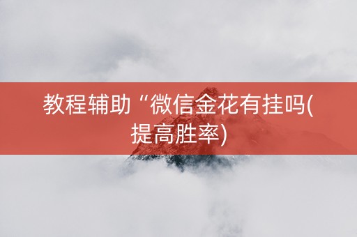 教程辅助“微信金花有挂吗(提高胜率)