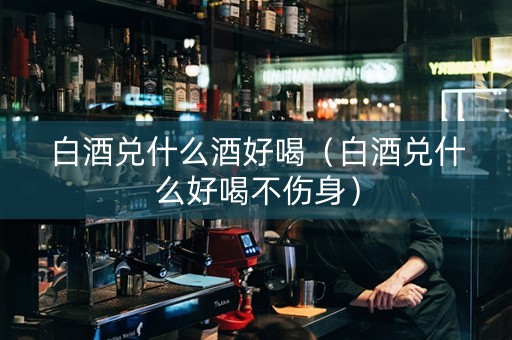 白酒兑什么酒好喝（白酒兑什么好喝不伤身）