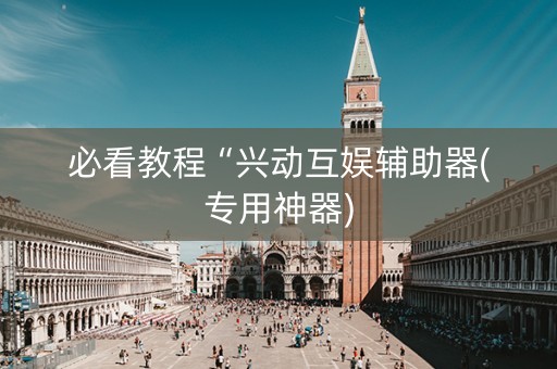 必看教程“兴动互娱辅助器(专用神器)