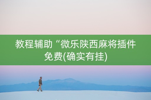 教程辅助“微乐陕西麻将插件免费(确实有挂)