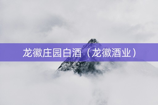 龙徽庄园白酒（龙徽酒业）