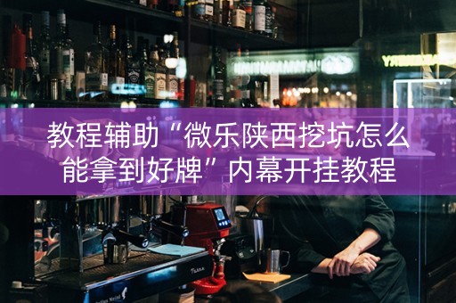 教程辅助“微乐陕西挖坑怎么能拿到好牌”内幕开挂教程
