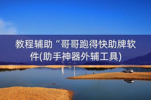 教程辅助“哥哥跑得快助牌软件(助手神器外辅工具)