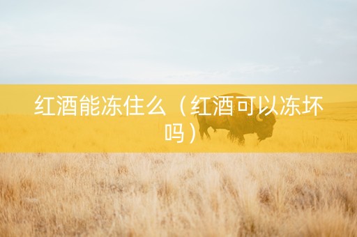 红酒能冻住么（红酒可以冻坏吗）