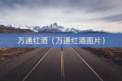 万通红酒（万通红酒图片）