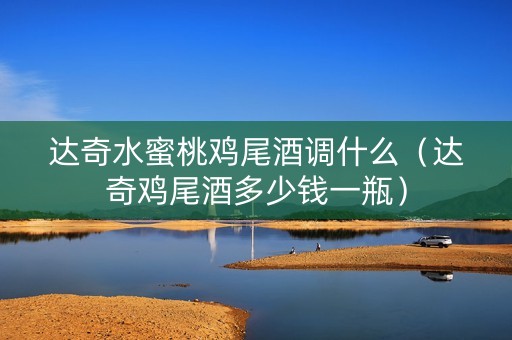 达奇水蜜桃鸡尾酒调什么（达奇鸡尾酒多少钱一瓶）