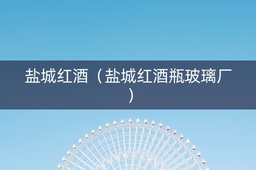盐城红酒（盐城红酒瓶玻璃厂）