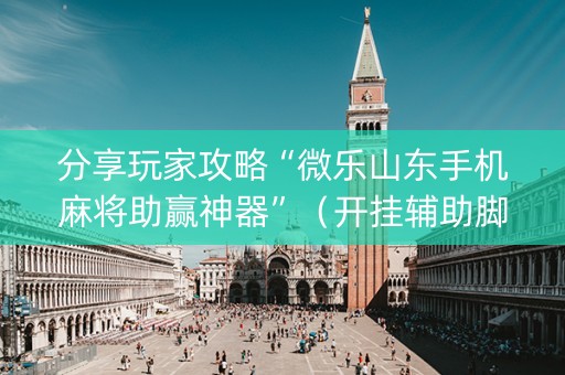 分享玩家攻略“微乐山东手机麻将助赢神器”（开挂辅助脚本)