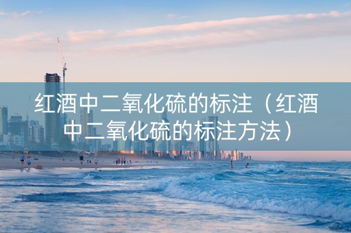 红酒中二氧化硫的标注（红酒中二氧化硫的标注方法）