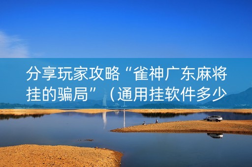 分享玩家攻略“雀神广东麻将挂的骗局”（通用挂软件多少钱)