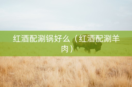 红酒配涮锅好么（红酒配涮羊肉）