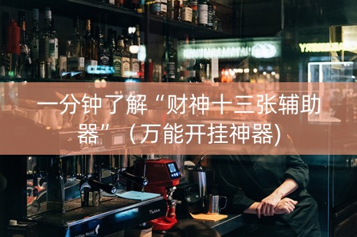 一分钟了解“财神十三张辅助器”（万能开挂神器)
