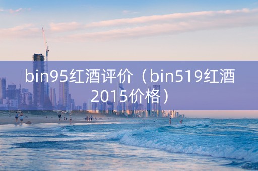 bin95红酒评价（bin519红酒2015价格）