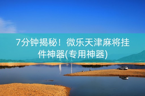 7分钟揭秘！微乐天津麻将挂件神器(专用神器)