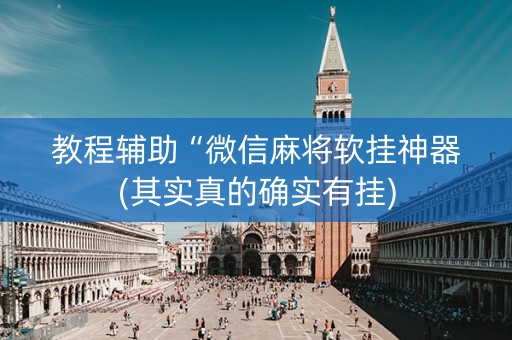 教程辅助“微信麻将软挂神器(其实真的确实有挂)