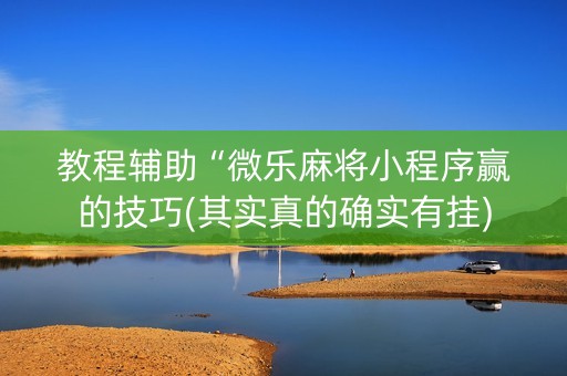 教程辅助“微乐麻将小程序赢的技巧(其实真的确实有挂)