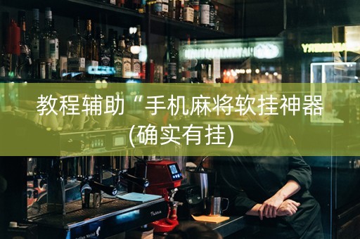 教程辅助“手机麻将软挂神器(确实有挂)