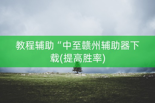 教程辅助“中至赣州辅助器下载(提高胜率)