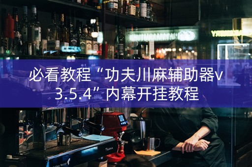 必看教程“功夫川麻辅助器v3.5.4”内幕开挂教程