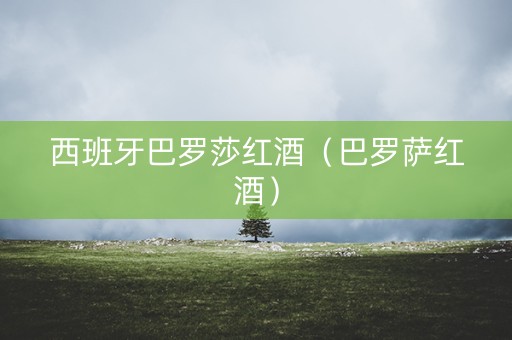 西班牙巴罗莎红酒（巴罗萨红酒）