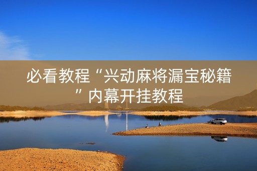 必看教程“兴动麻将漏宝秘籍”内幕开挂教程