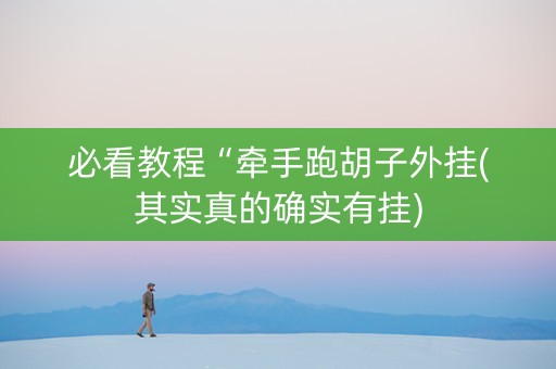 必看教程“牵手跑胡子外挂(其实真的确实有挂)