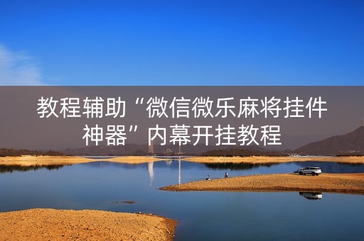 教程辅助“微信微乐麻将挂件神器”内幕开挂教程