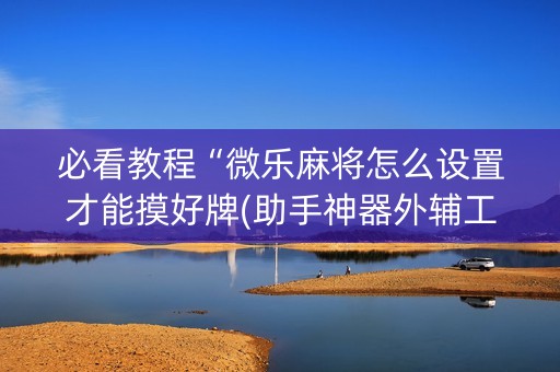 必看教程“微乐麻将怎么设置才能摸好牌(助手神器外辅工具)