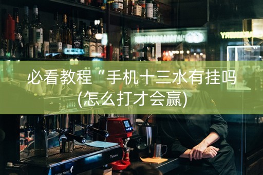 必看教程“手机十三水有挂吗(怎么打才会赢)