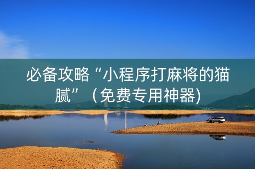 必备攻略“小程序打麻将的猫腻”（免费专用神器)