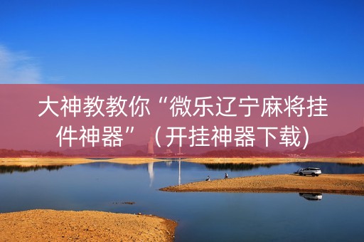大神教教你“微乐辽宁麻将挂件神器”（开挂神器下载)