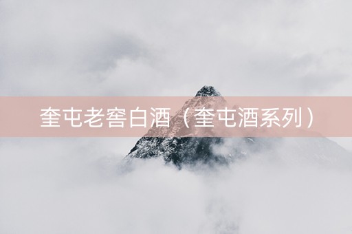 奎屯老窖白酒（奎屯酒系列）