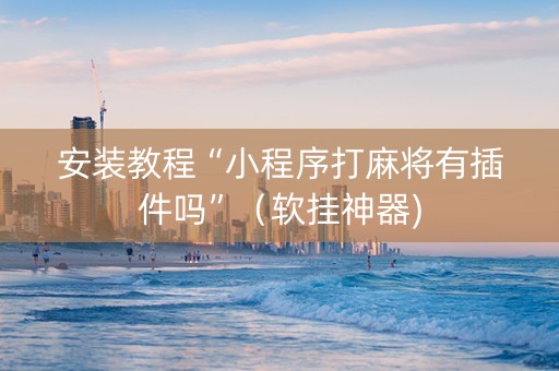 安装教程“小程序打麻将有插件吗”（软挂神器)