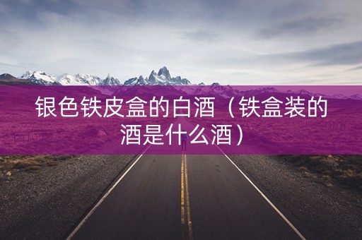 银色铁皮盒的白酒（铁盒装的酒是什么酒）