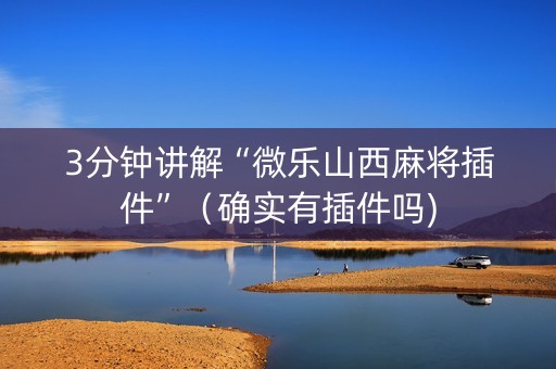 3分钟讲解“微乐山西麻将插件”（确实有插件吗)
