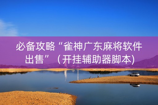 必备攻略“雀神广东麻将软件出售”（开挂辅助器脚本)