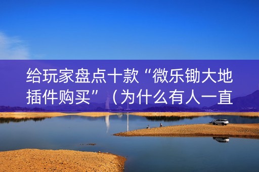 给玩家盘点十款“微乐锄大地插件购买”（为什么有人一直赢)