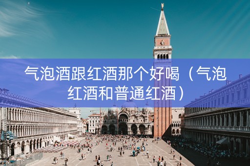 气泡酒跟红酒那个好喝（气泡红酒和普通红酒）