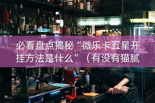 必看盘点揭秘“微乐卡五星开挂方法是什么”（有没有猫腻)