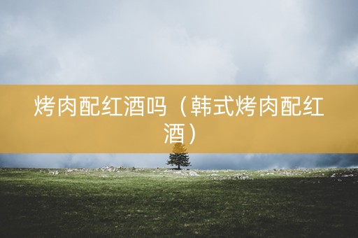 烤肉配红酒吗（韩式烤肉配红酒）